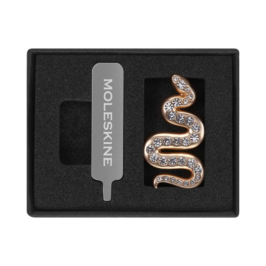 Pin Serpiente Cristal