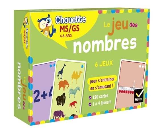 Le jeu des nombres MS-GS (Hatier)