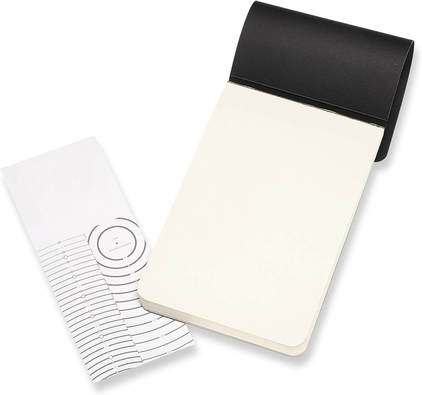 Sketch Pad Bolsillo Negro Hoja Blanca Pasta Suave