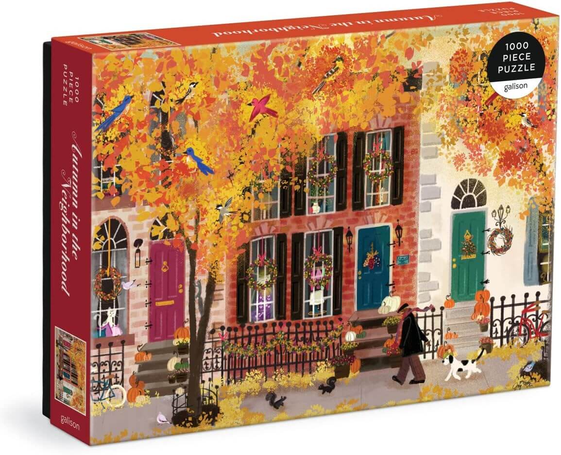 Rompecabezas Autumn in the Neighborhood 1000 Piece