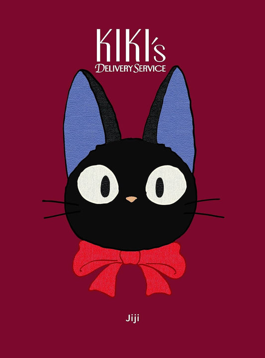 Kiki's Delivery Service: Jiji Plush Journal: (Textured Journal  Japanese Anime J¿