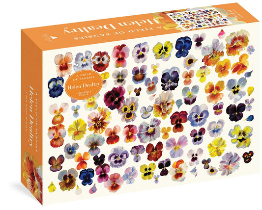 Rompecabezas Field of Pansies 1000-Piece Puzzle