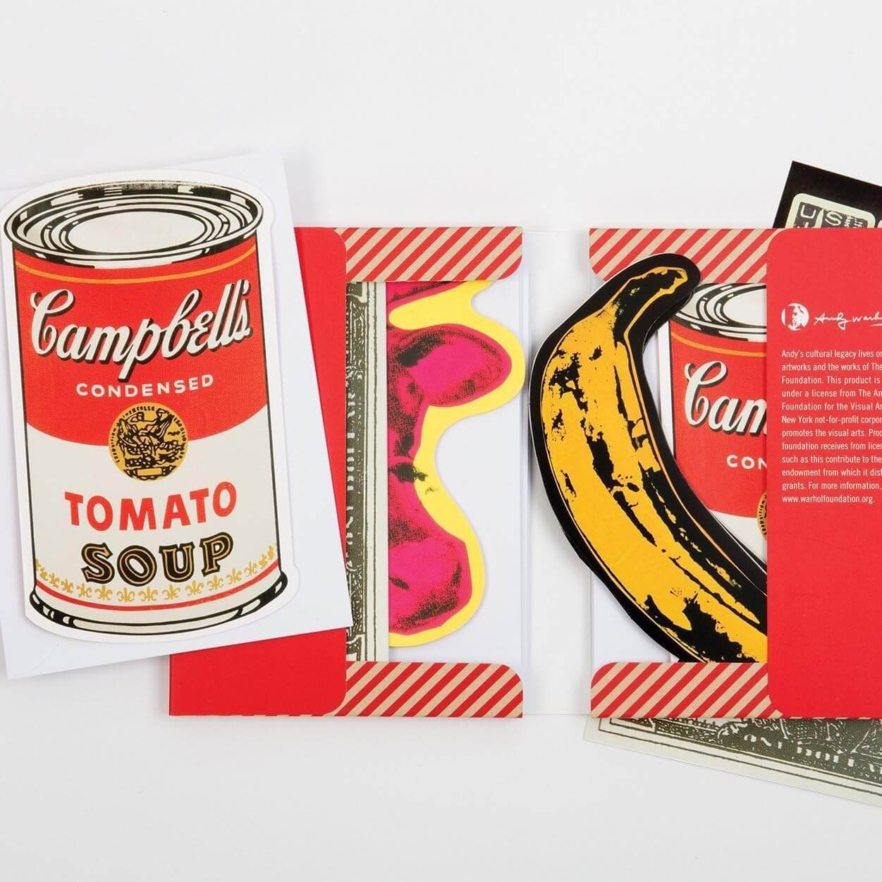 Andy Warhol Shaped Portfolio Notecards