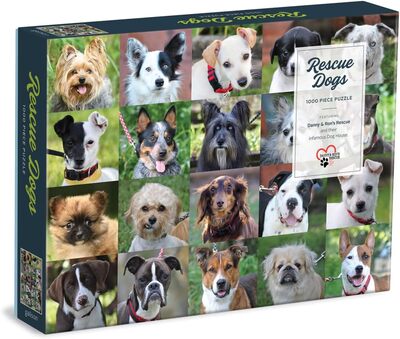 Rompecabezas Rescue Dogs 1000 piezas