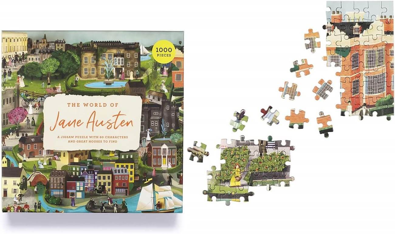 The World of Jane Austen 1000 Piece Puzzle