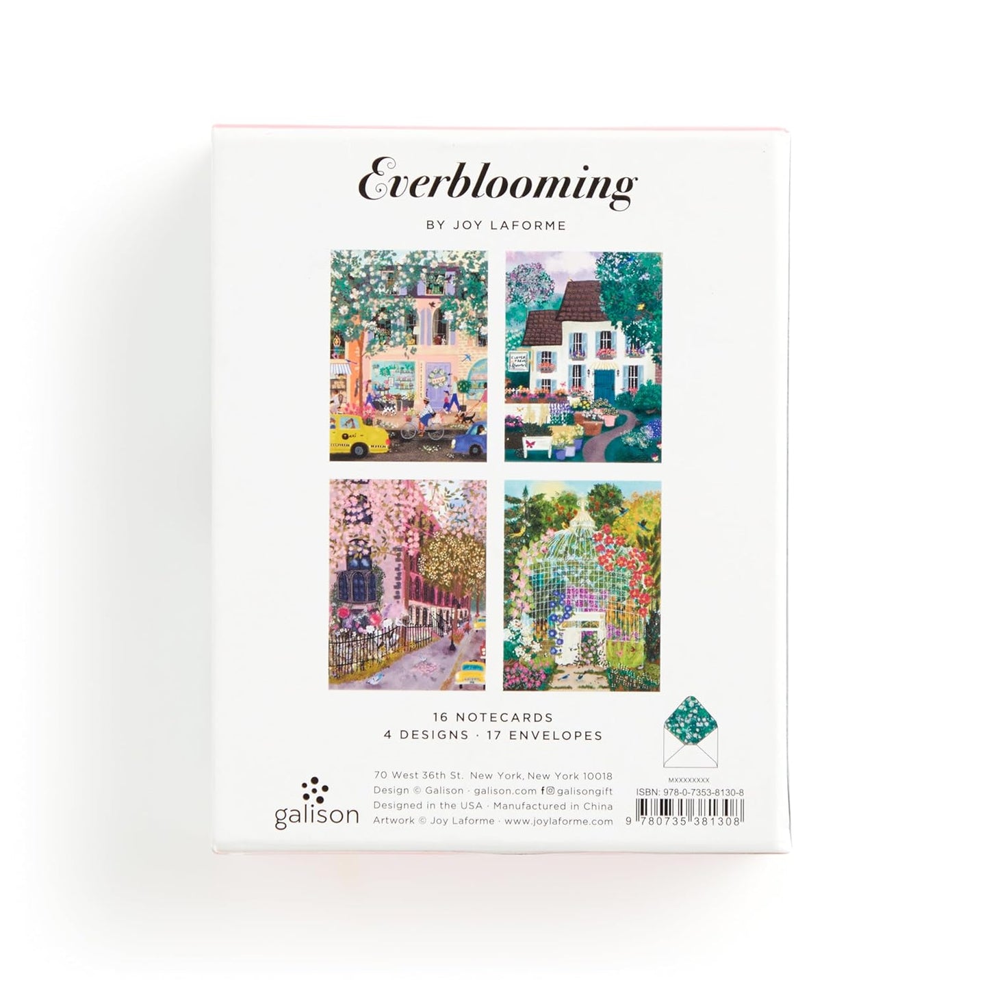 Joy Laforme Everblooming Blank Greeting Card Assortment