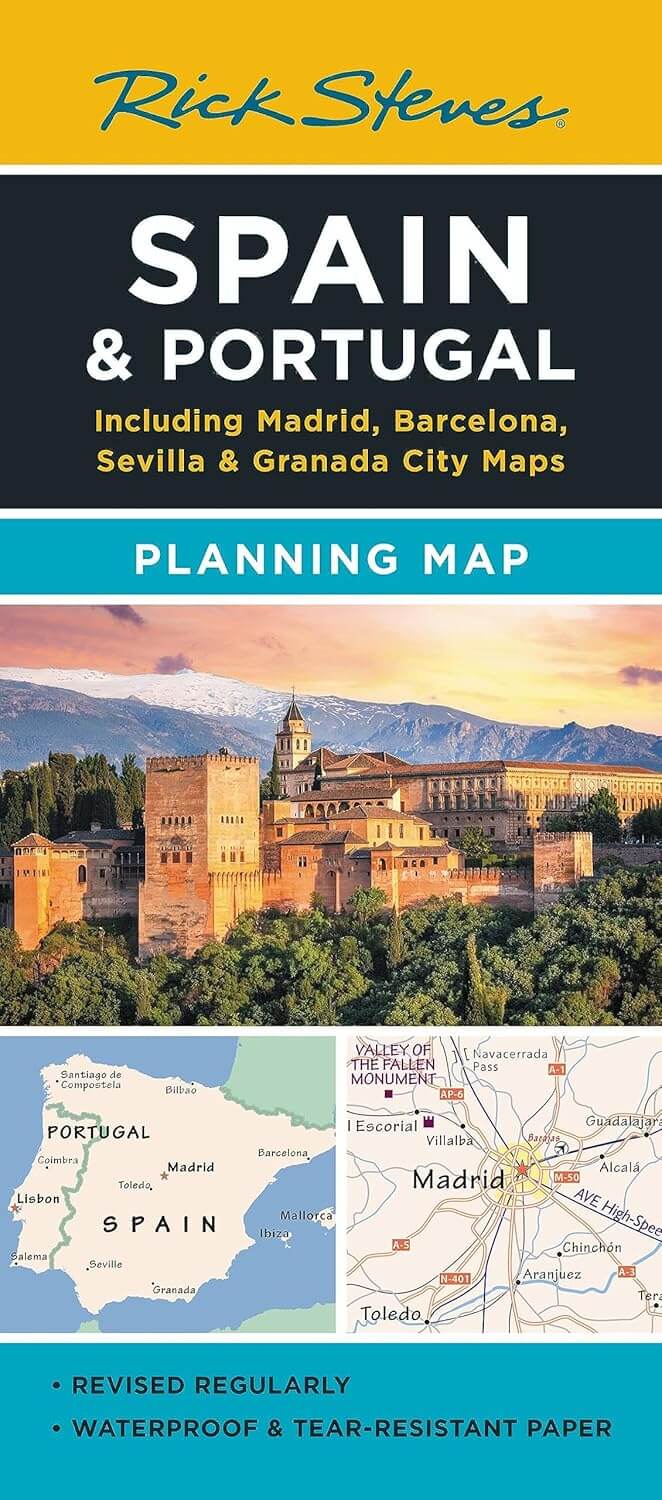 Rick Steves Spain & Portugal Planning Map