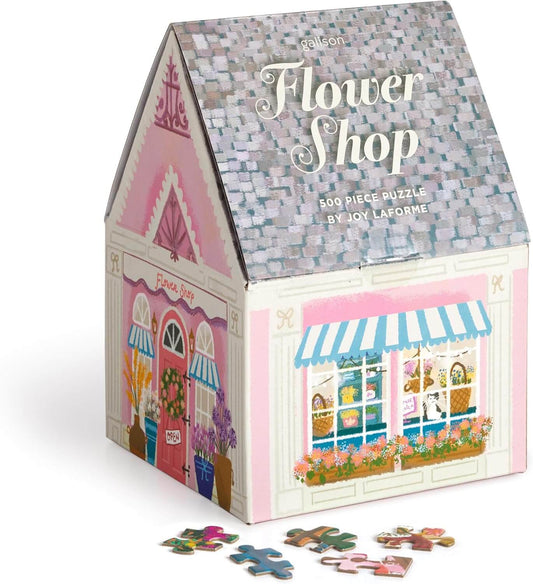 Rompecabezas Joy Laforme Flower Shop 500 Piece House