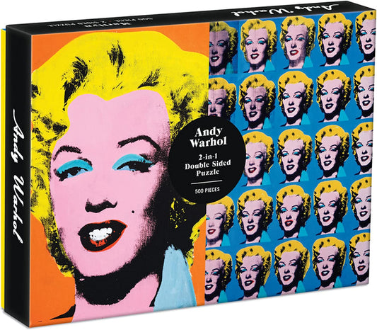 Rompecabezas Marilyn de Andy Warhol - 500 Piece Double Sided Puzzle