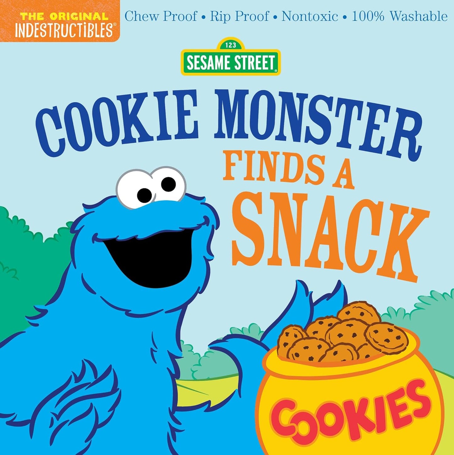 Indestructibles Sesame Street: Cookie Monster Finds a Snack