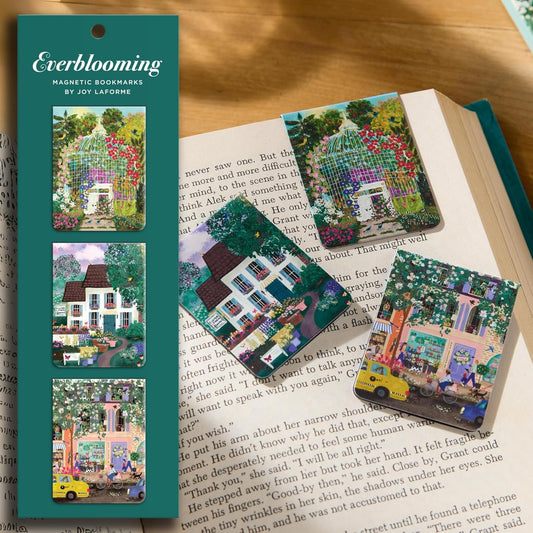 Joy Laforme Everblooming Magnetic Bookmark Set