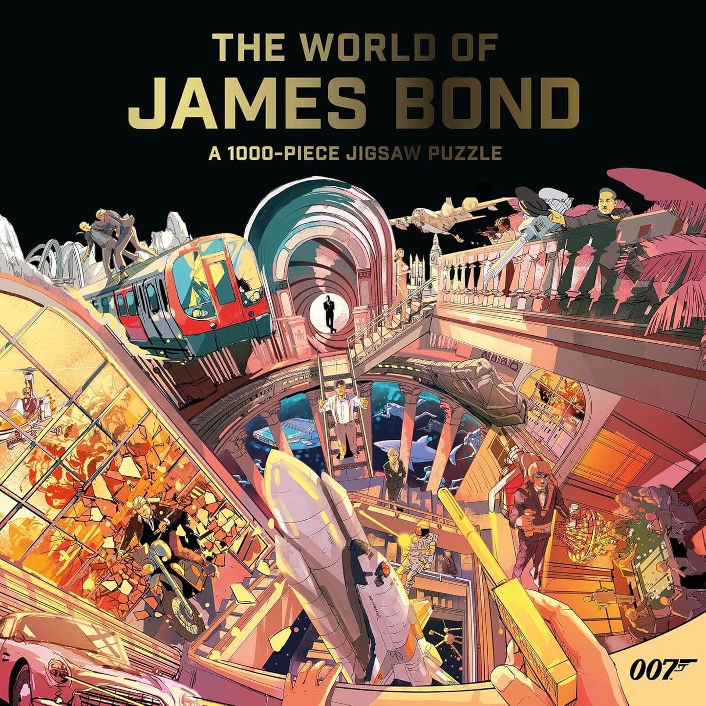 Rompecabezas The World of James Bond 1000 piezas