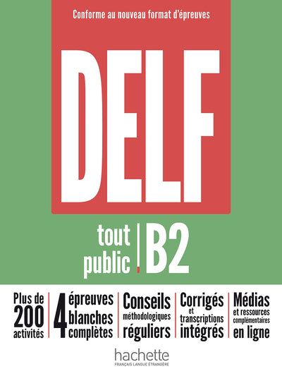 DELF Tous publics B1 nouveau format d'épreuve