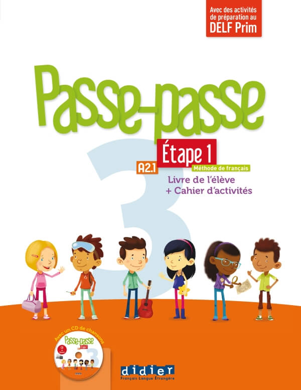 Passe-passe 3 Étape 1 A2.1 Livre + cahier