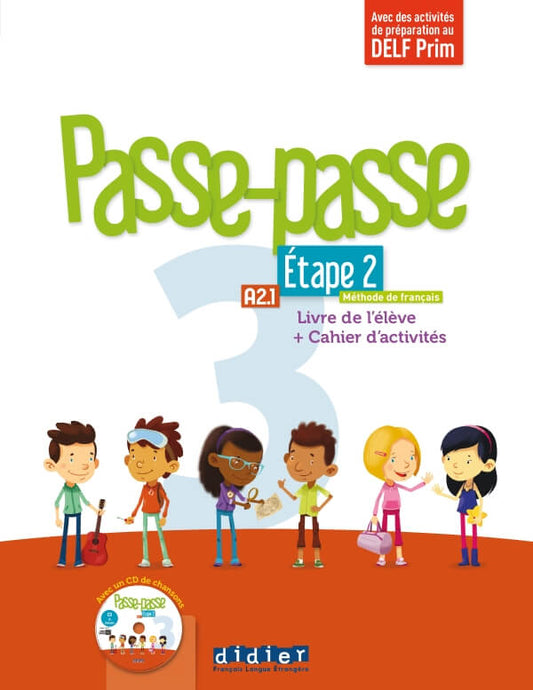 Passe-passe 3 Étape 2 A2.1 Livre + Cahier