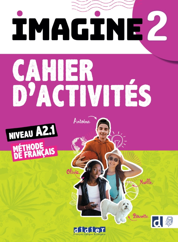 Imagine 2 Niv. A2.1 Cahier + didierfle.app