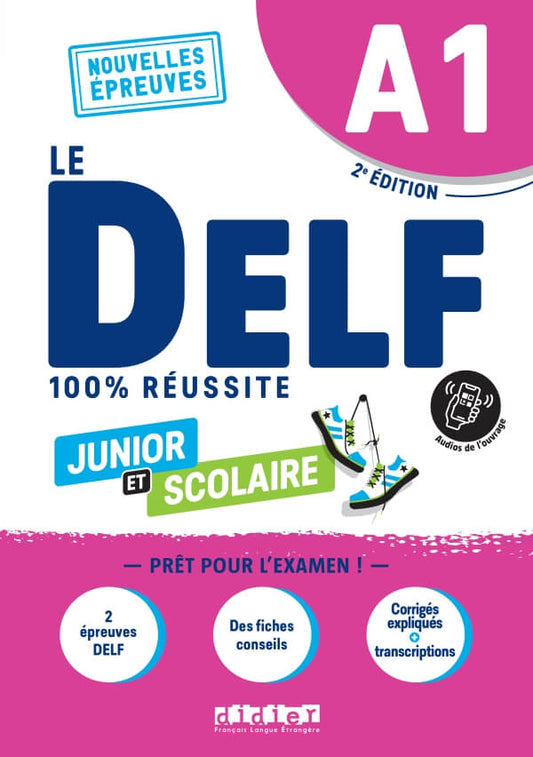 DELF A1 Junior et Scolaire 100% Réussite Ed 2022-2023 Livre + didierfle.app