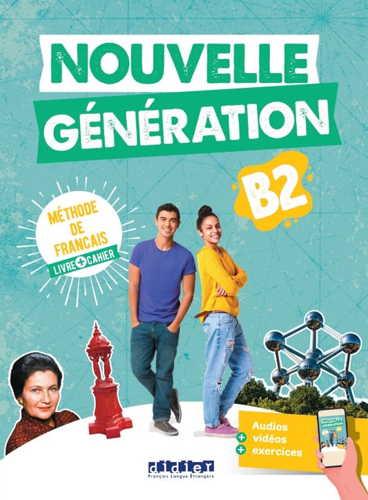 Nouvelle Génération B2 livre + cahier + didierfle.app