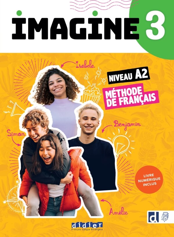 Imagine 3 niv. A2 Livre numérique