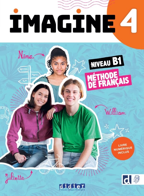 Imagine 4 Niv. B1 Livre + numérique inclus