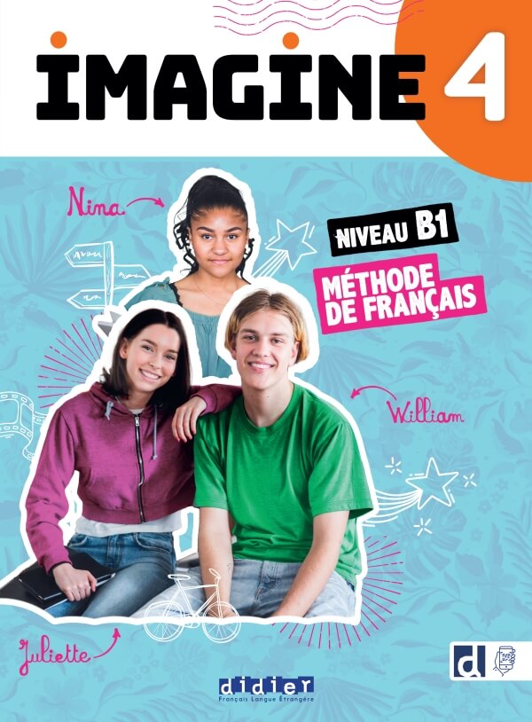 Imagine 4 Niv. B1 Livre + didierfle.app