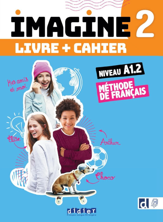 Imagine 2 Niv. A1.2 Livre + cahier