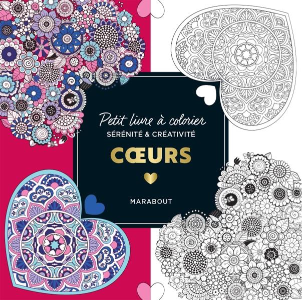 Petit livre à colorier - Coeurs