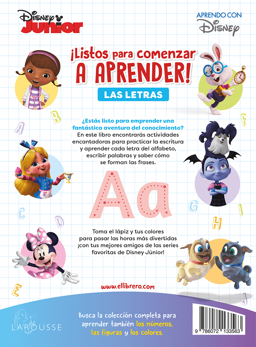 ¡Listos para comenzar a aprender! Las letras