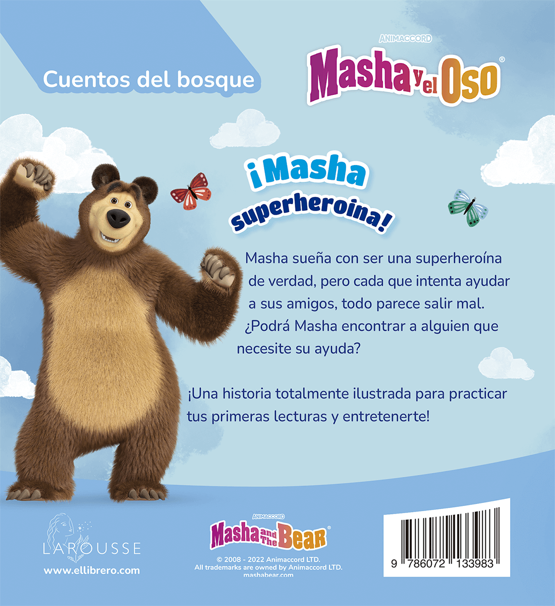 Masha y el Oso. Cuentos del bosque. ¡Masha Superheroína!