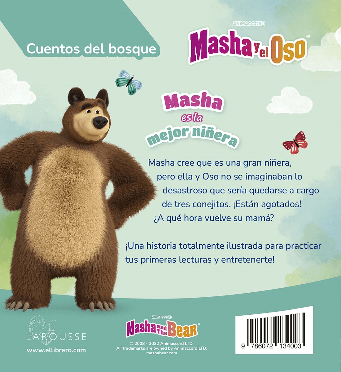 Masha y el Oso. Cuentos del bosque. Masha es la mejor niñera