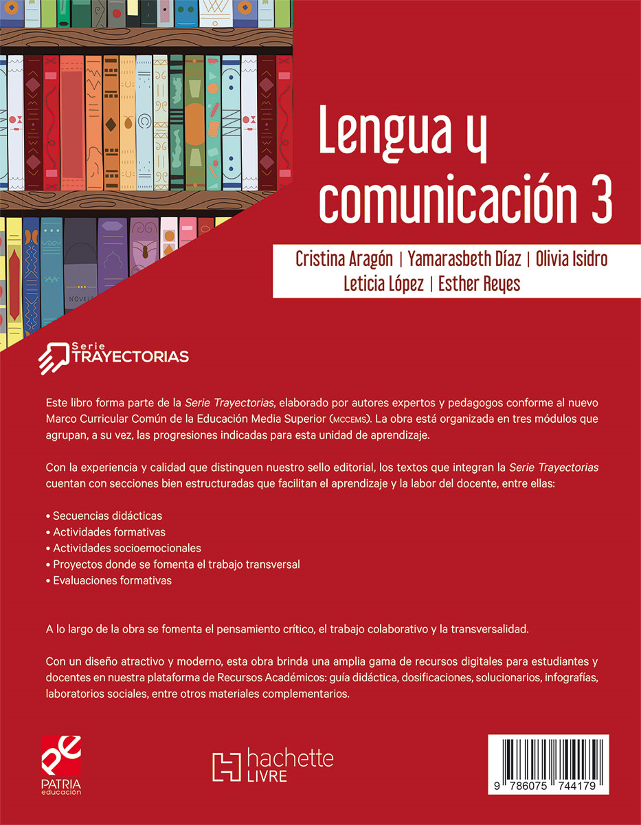 Lengua y comunicación 3. Trayectorias