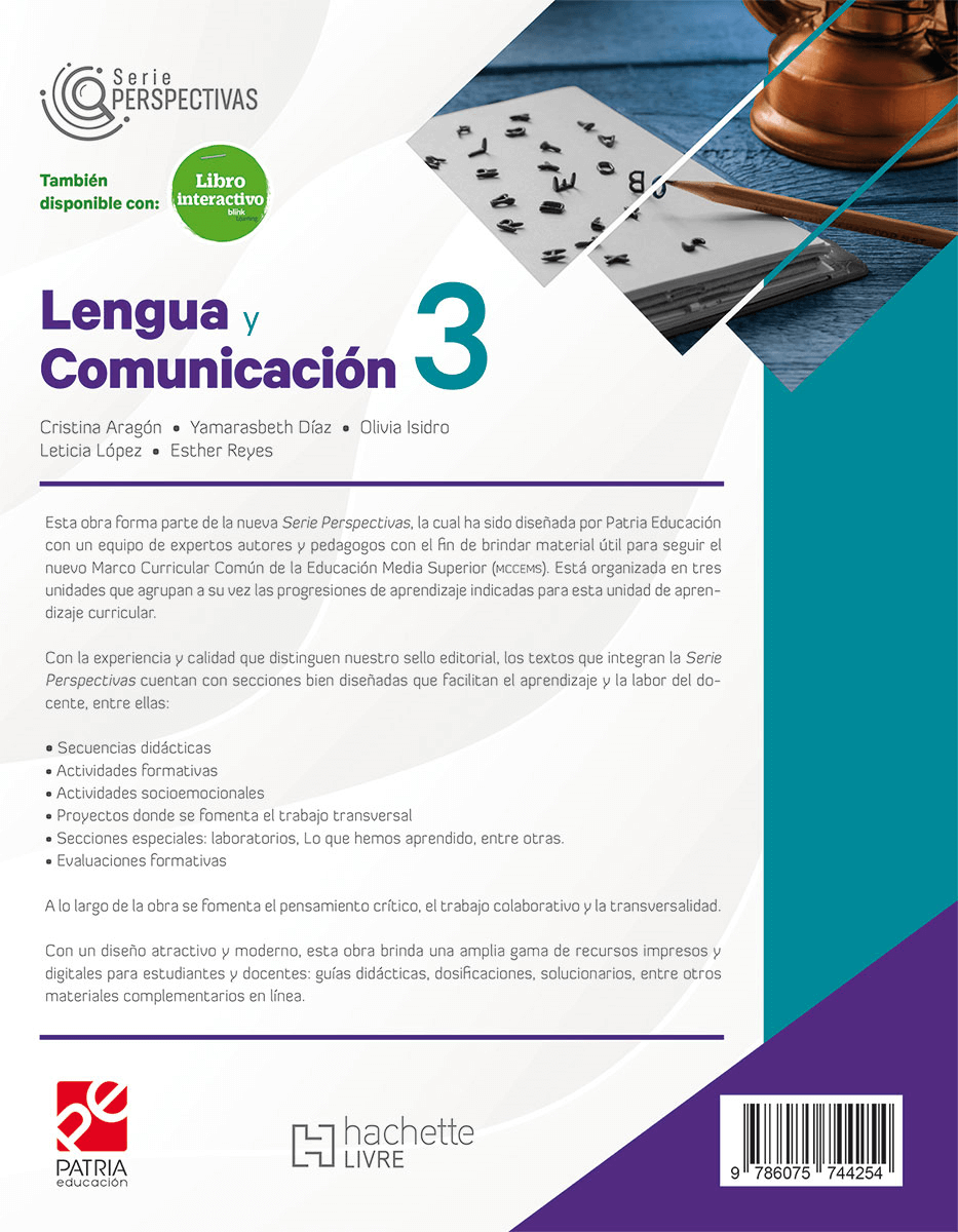 Lengua y comunicación 3. Perspectivas