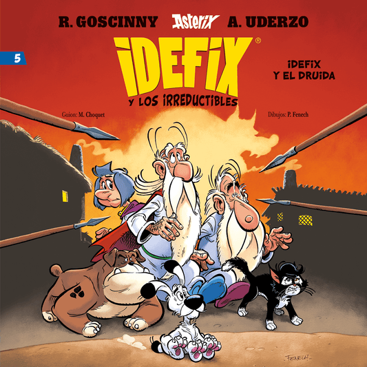 5. Idefix y los irreductibles. Idefix y el druida