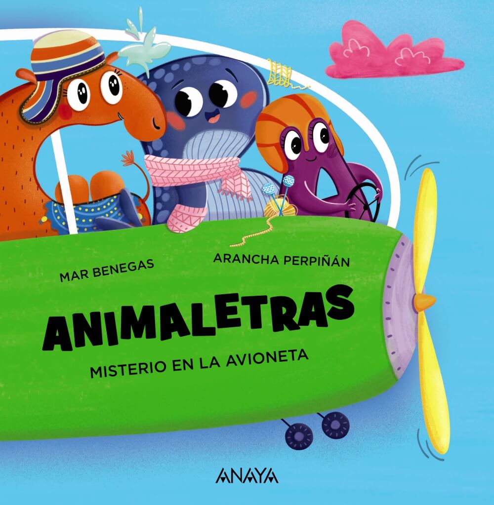 Animaletras. Misterio en la avioneta