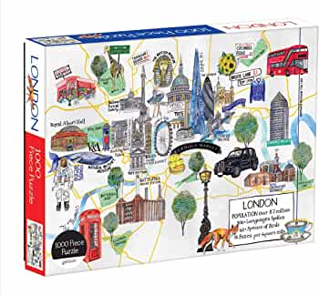 Rompecabezas London Map 1000 piezas