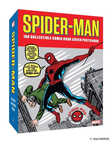 Spider-Man: 100 Collectible Comic Book Cover Postcards