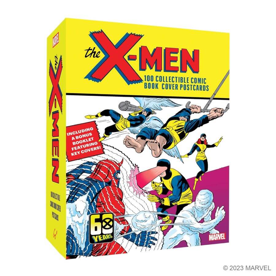 X-Men: 100 Collectible Comic Book Cover Postcards