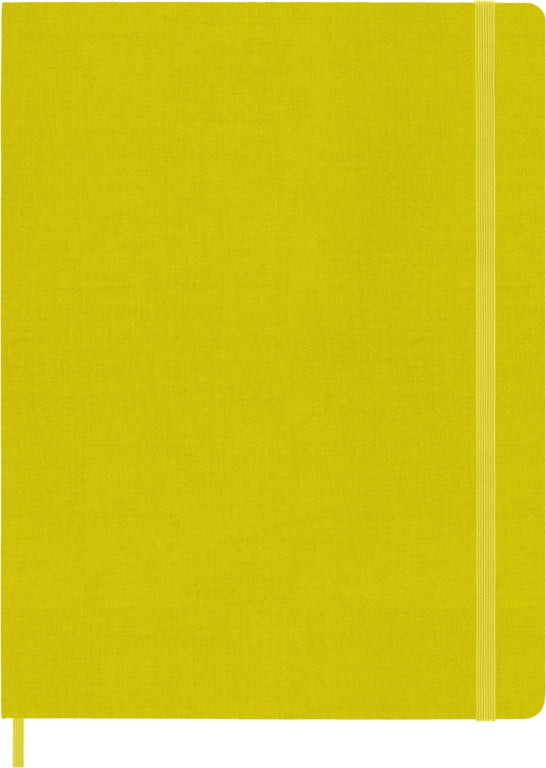 Libreta silk grande amarillo heno hoja rayada diaria