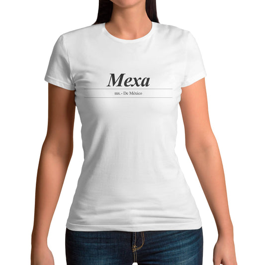 Playera Mexa mujer