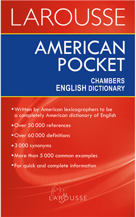 American Pocket Chambers English Dictionary