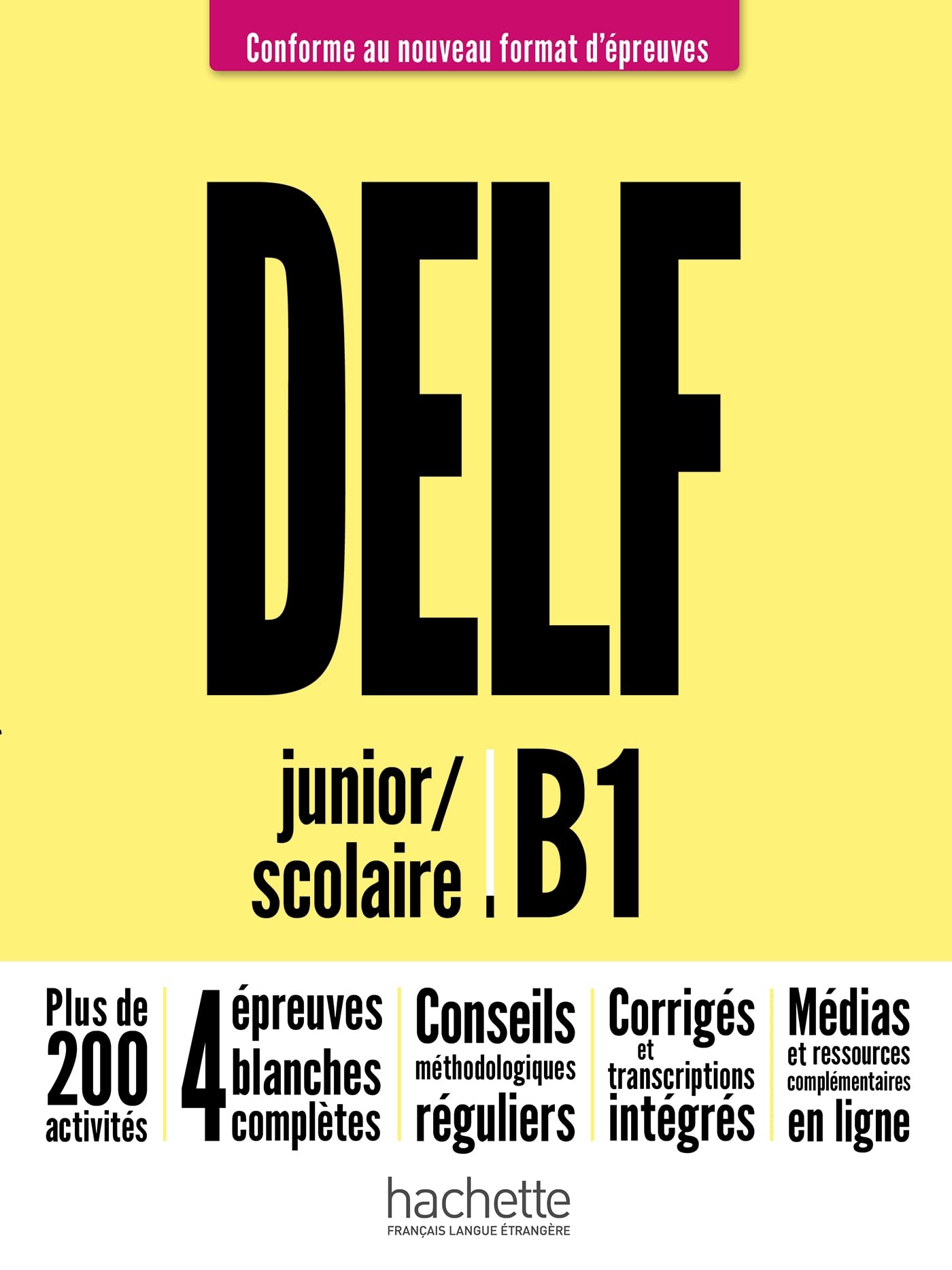 Delf B1 junior et scolaire nouveau format