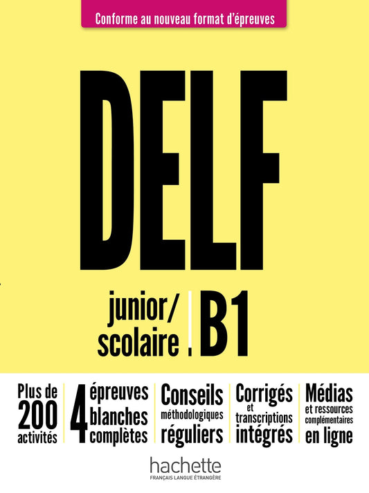 Delf B1 junior et scolaire nouveau format