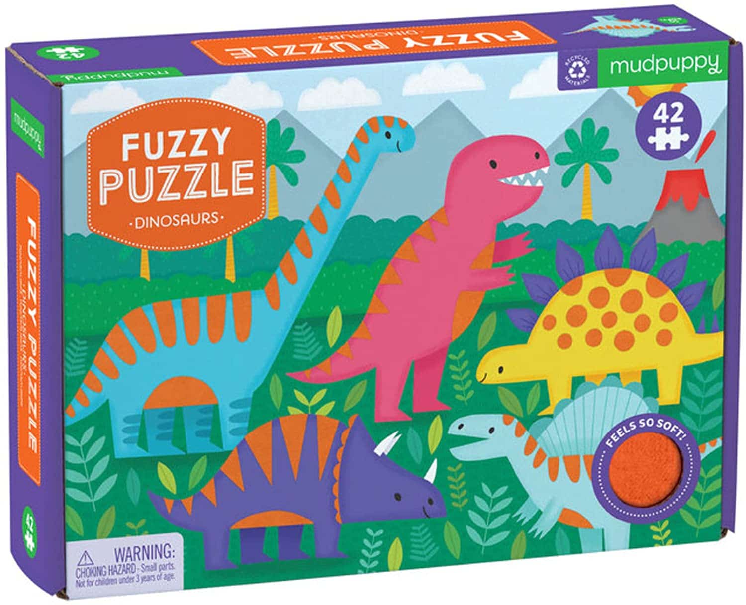 Dinosaurs Fuzzy puzzle