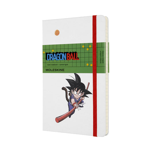 Libreta Dragon ball grande Goku hoja rayada pasta dura