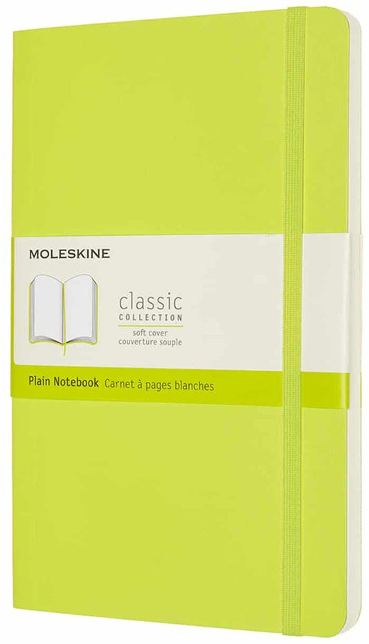 libreta clasica grande hoja blanca pasta suave