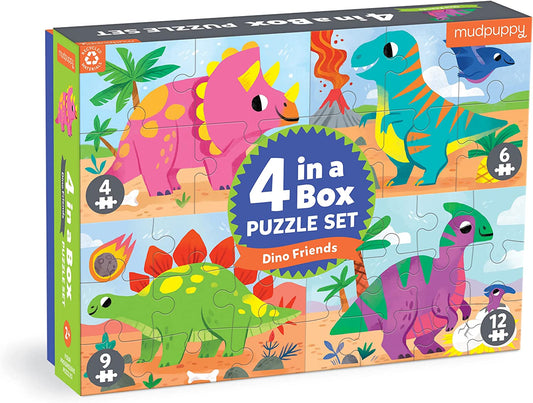 Dino Friends 4-in-a-Box