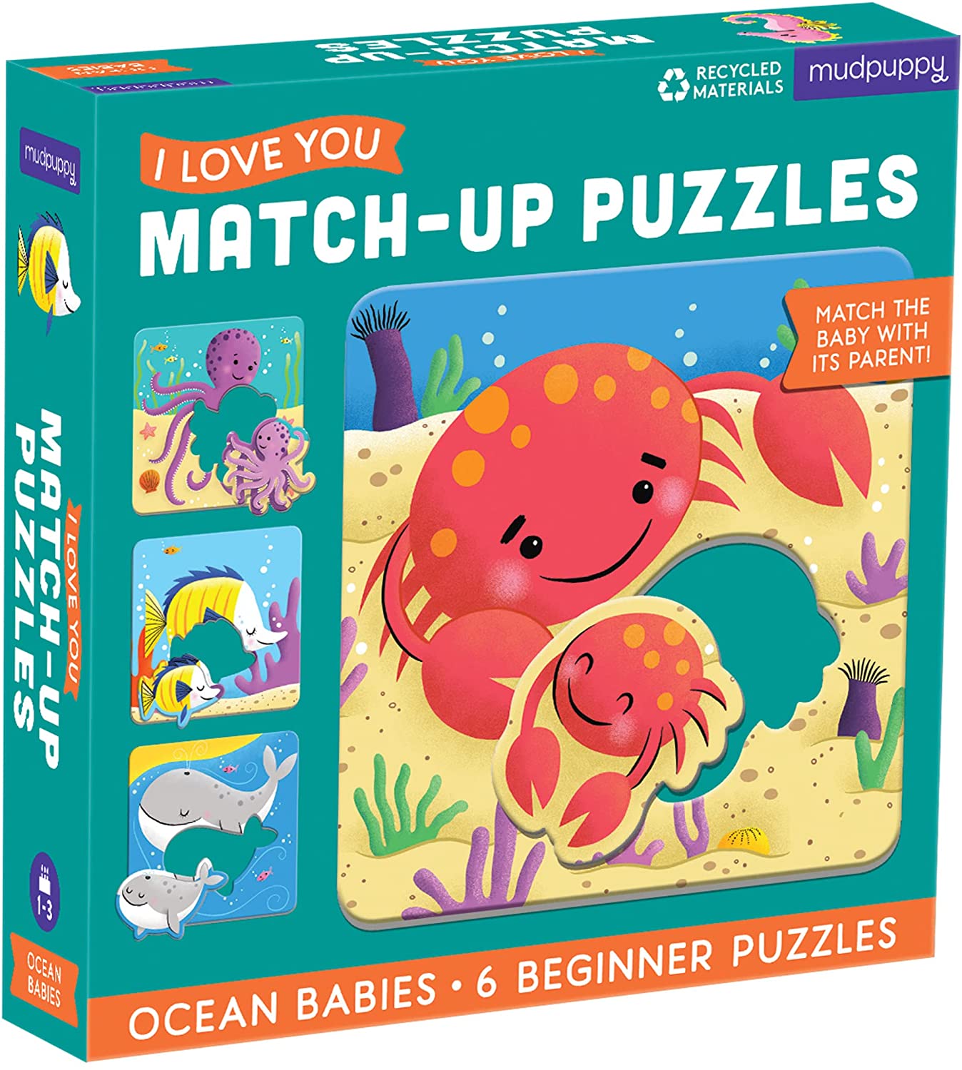 Ocean Babies Match-Up Puzzles