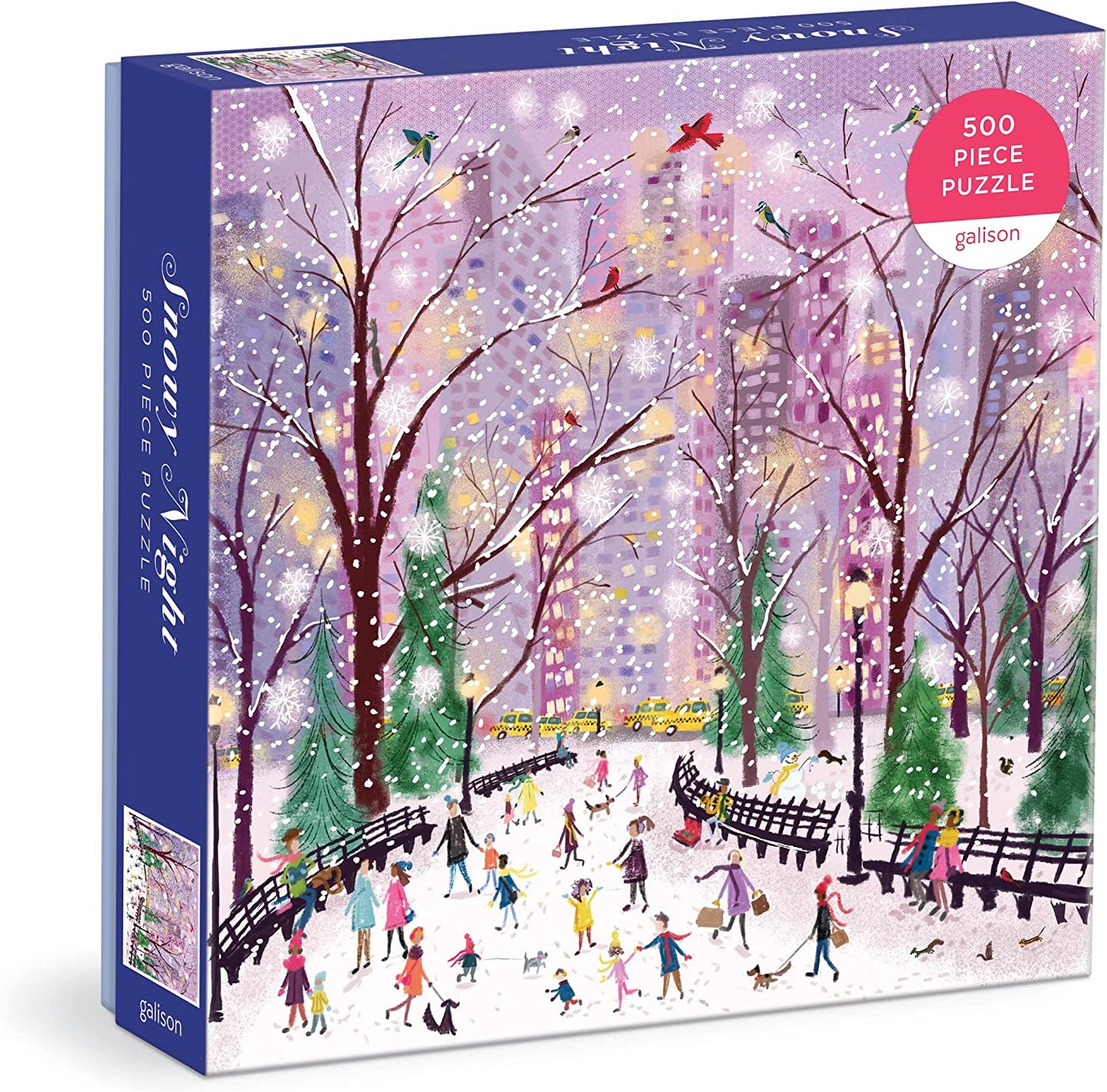 Rompecabezas Snowy Night 500 Piece Puzzle