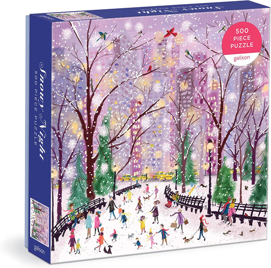 Rompecabezas Snowy Night 500 Piece Puzzle