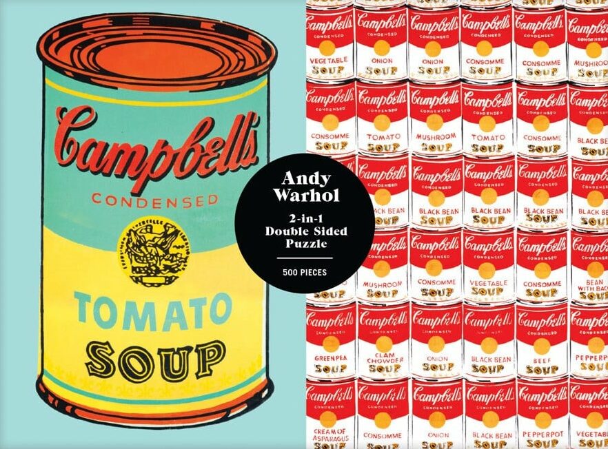 Rompecabezas de Andy Warhol lata de sopa